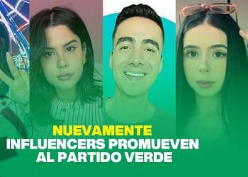 PARTIDO VERDE INFLUENCERS 2024 PORTADA