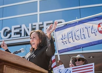 Pronto podría haber otra primicia: si Harris gana en noviembre, será la primera presidenta de Estados Unidos. Foto: Wikimedia.