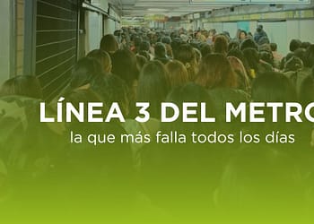 linea 3 del metro cdmx fallas