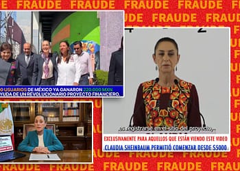 estafa claudia sheinbaum app de inversion 1