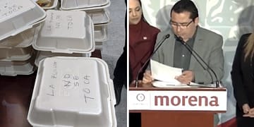 Diputado de Morena ofende a reportera y la prensa abandona conferencia; luego les mandan tortas para pedir disculpasportada