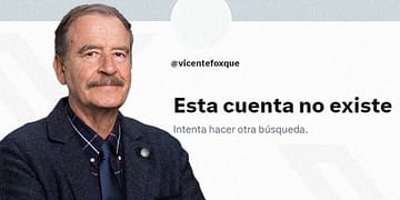porque suspendieron la cuenta de vicente fox portada