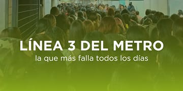 linea 3 del metro cdmx fallas