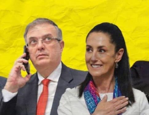 Claudia, Marcelo y la dispersión mediática. Foto: Datanoticias.