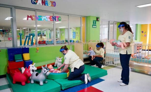 Además de las guarderías de la alcaldía Coyoacán, hay estas opciones en el IMSS | Foto: IMSS