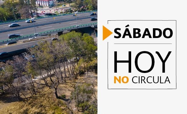 Hoy No Circula sabatino 2023 CDMX y Edomex