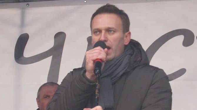 Navalny –abogado anticorrupción y bloguero– no era conocido por su violencia. Foto: Wikimedia.