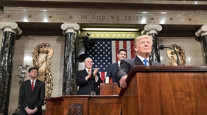 ¿Cuánto importará este juicio? No cambiará el apoyo de los votantes de Trump y puede resultar demasiado confuso para influir en aquellos votantes independientes que no han estado prestando atención a la política electoral. Quizás lo único que importa es el simbolismo de la cosa. Foto: Wikimedia.