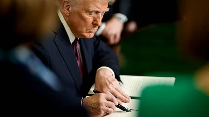 La paz en Ucrania que probablemente adopte la administración Trump también puede provocar la fragmentación del sistema financiero internacional. Foto: Wikimedia.