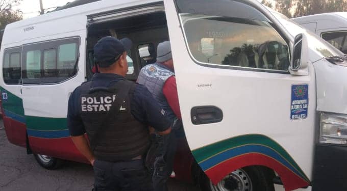 De acuerdo con la Secretaría de Seguridad del Edomex, el robo a transporte de pasajeros ha aumentado en las últimas semanas | Foto: SS Edomex