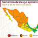 El semáforo actual de la CDMX estará vigente desde el lunes 7 hasta el 20 de febrero | Foto: Twitter