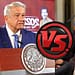 Una vez más el presidente AMLO fue confrontado en la conferencia mañanera. Foto: Capturas de pantalla Youte.