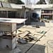 Los lavamanos portátiles ahora lucen el lema de la gobernadora Marina del Pilar Ávila Olmeda, como se aprecia en este modelo ubicado en el Cobach Plantel Ensenada.