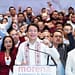 Mario Delgado recibió el documento y se comprometió a que será imparcial sin que intervengan proyectos personales | Foto: Especial
