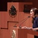 La periodista Lilly Téllez también quiere ser presidenta.