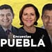 Encuestas Puebla 2024 Elecciones Morena PRI PAN PRD Movimeinto Ciudadano portada