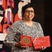 Tatiana Huezo tiene 52 años y radica en México desde los cuatro años de edad, estudió cine en el Centro de Capacitación Cinematográfica (CCC) del país, y cuenta con un Máster en documental por parte de la Universidad Pompeu Fabra de Barcelona, España. Foto: Elena Ternovaja. Creative Commons Genérica de Atribución/Compartir-Igual 3.0.