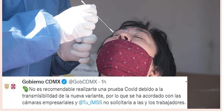 El gobierno insiste Aunque tengas síntomas, no te hagas una prueba portada