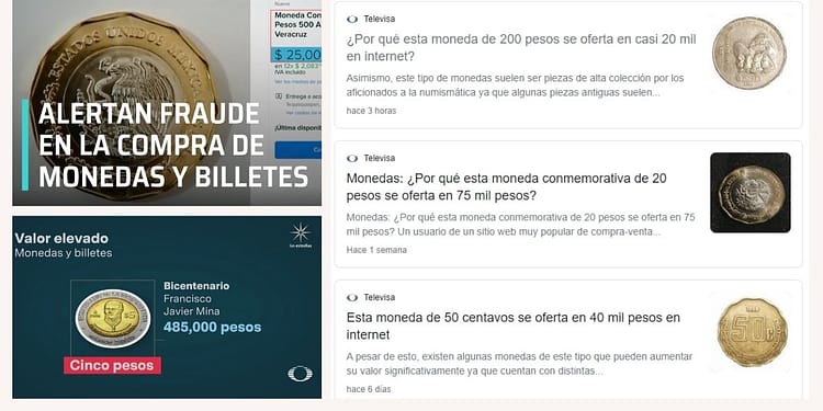 Televisa denuncia fraude con monedas, pero luego las promueve portada