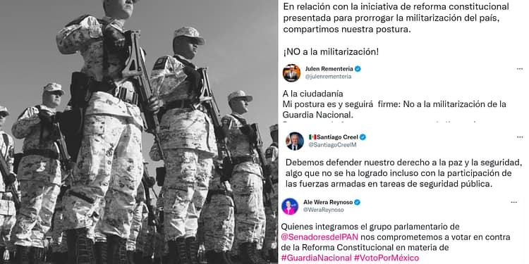 militarización
