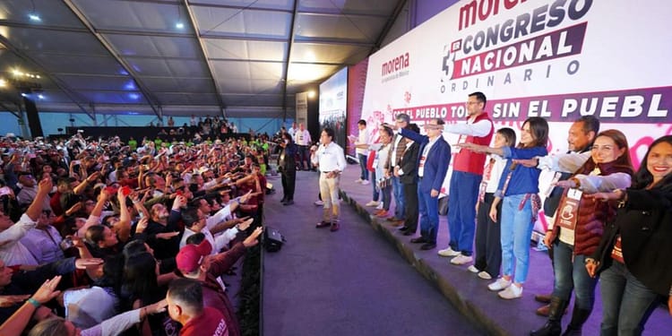 Este miércoles fue presentada una encuesta que Morena realizó sobre el INE y la propuesta de Reforma Electoral Foto: Especial