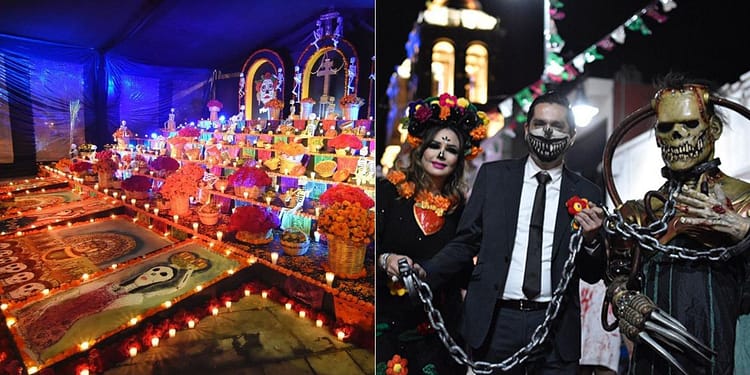 día de muertos - halloween