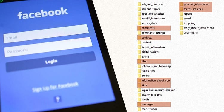 historial secreto de facebook e instagram 1