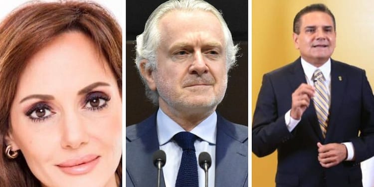 Ellos son algunos de los políticos que sí han afirmado querer ser candidato a presidente en 2024 | Foto: Twitter y Gobierno de Michoacán
