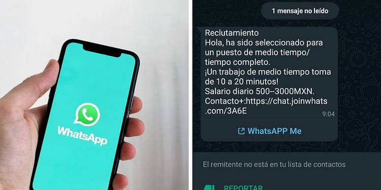 Por estos medios los estafadores anuncian que el usuario ganó un premio en efectivo, un auto o se enfocan en oportunidades laborales.