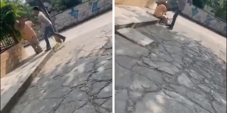 Los jóvenes fueron identificados como Alino Fayad y Edgar Vargas, hijos de ex funcionarios municipales | Foto: Captura de pantalla