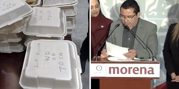 Diputado de Morena ofende a reportera y la prensa abandona conferencia; luego les mandan tortas para pedir disculpasportada