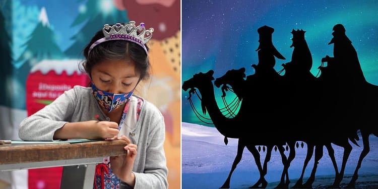 Te decimos cuándo llegan los Reyes Magos con los regalos para los niños | Foto: www.gob.mx / Freepik.