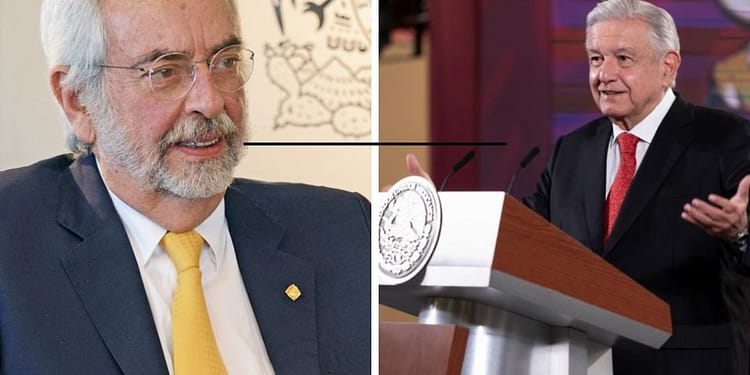 La UNAM no ha expresado si se retirará o no el título a la ministra pues lo turnó a la Secretaría de Educación Pública | Foto: Gaceta UNAM y AMLO