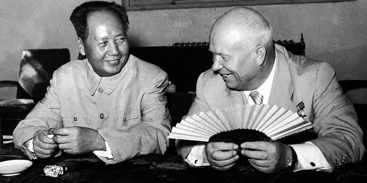 china - unión soviética