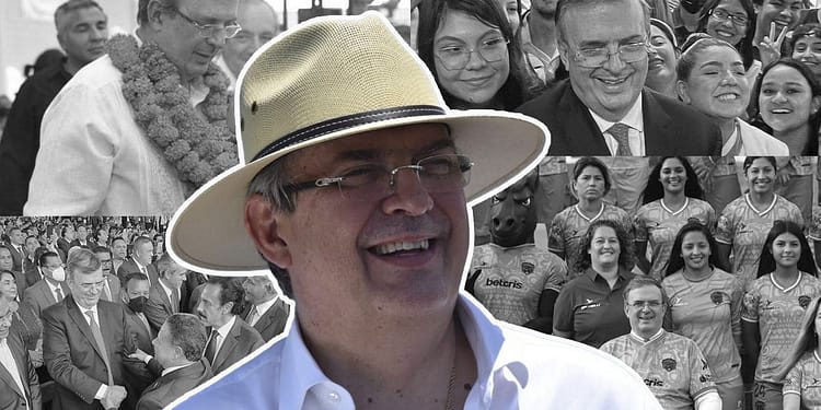 Marcelo Ebrard está de gira Hizo casi 40 viajes por todo México en 2022 portada ok