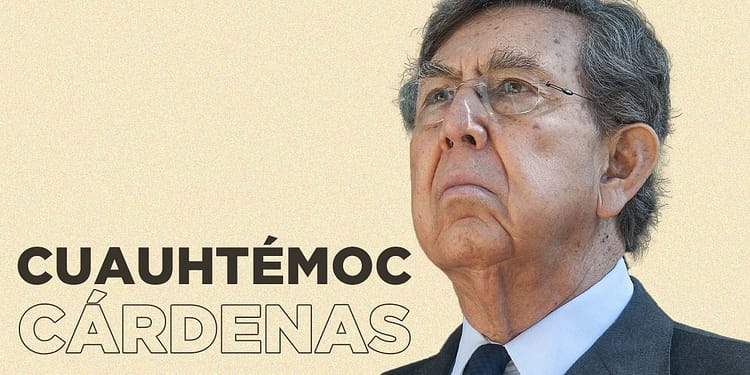 Quién es Cuauhtémoc Cárdenas Esta es su vida y trayectoria PORTADA