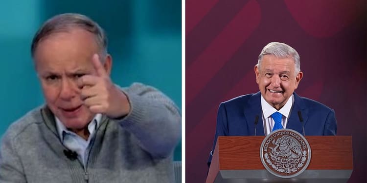 Ciro Gómez Leyva descarta que AMLO esté relacionado con el ataque en su contra Foto: AMLO y captura de pantalla