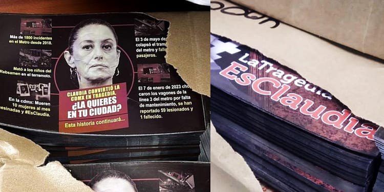 De acuerdo con las fotos compartidas por el líder morenista, había miles de volantes y carteles en las oficinas de la Dirección General de Desarrollo Social de la alcaldía. Foto: Twitter Mario Delgado.