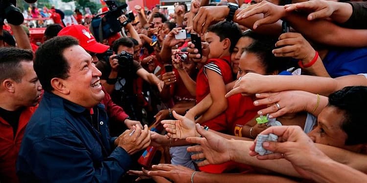 Hugo Chavez en Venezuela