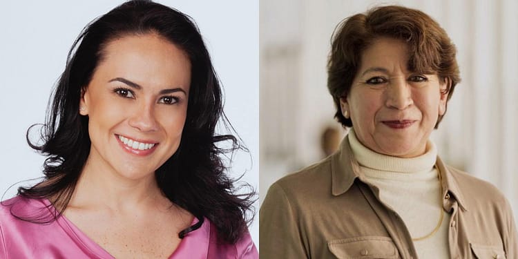 Delfina Gomez y Alejandra del Moral, las mujeres que podrían gobernar el Edomex.