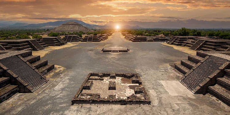Vive el equinoccio de primavera 2023 en Teotihuacán y recárgate de energía / imagen: Gaceta UNAM