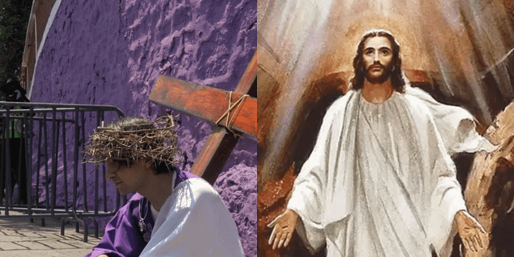 La Semana Santa cambia de fechas en función del ciclo lunar y la entrada de la primavera. FOTO: Twitter @RominaSolisfal y RRSS
