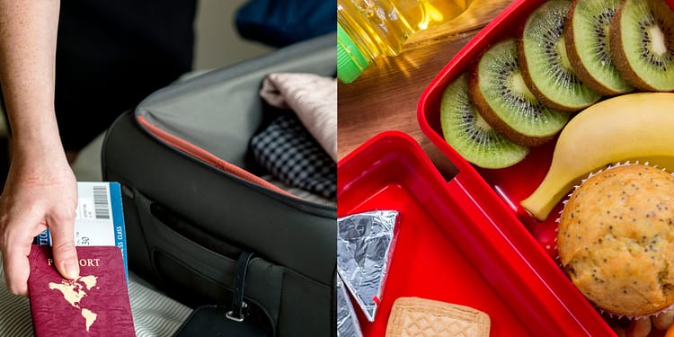 Los aeropuertos permiten transportar alimentos y bebidas en los aviones bajo ciertas restricciones. FOTO: DataNoticias