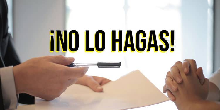 Es legal firmar una renuncia voluntaria cuando te dan tu contrato PORTADA
