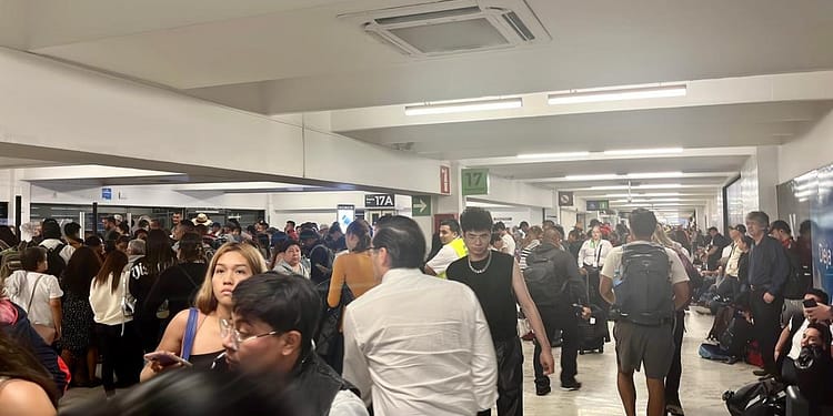 Aeropuerto Internacional de la Ciudad de México Terminal 1 Foto: Datanoticias
