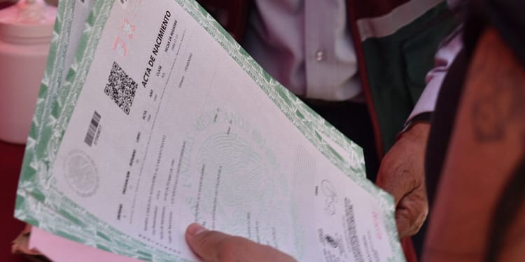 Acta de nacimiento foránea
