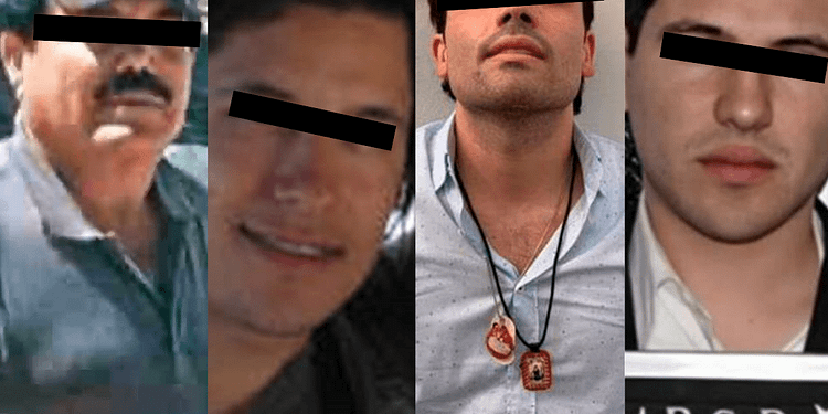 Estados Unidos ofrece $10 millones por cada hijo del Chapo Guzmán. FOTO: DataNoticias