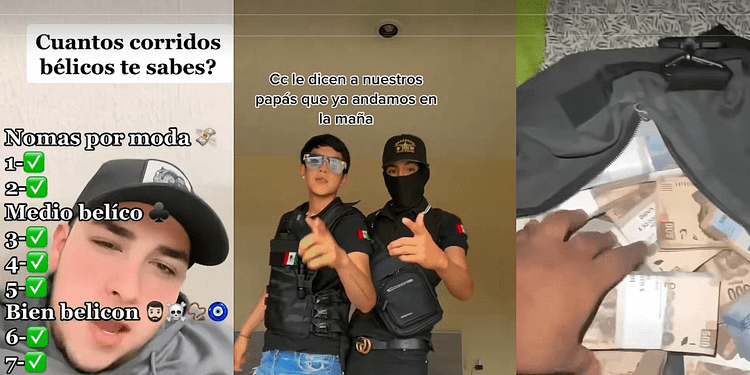“Bélicos”, así se identifican los alucines, una nueva subcultura derivada de los narcocorridos y los corridos tumbados. FOTO: DataNoticias