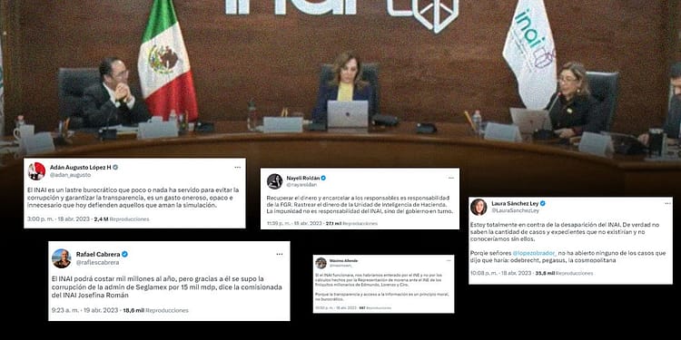 Para qué ha servido el INAI debaten en redes portada