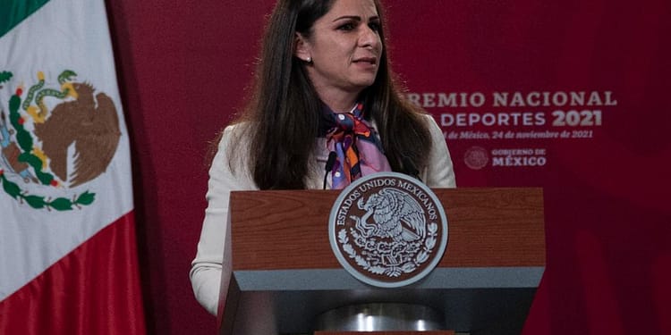 Ana Guevara, la primera mujer en dirigir la Conade.
